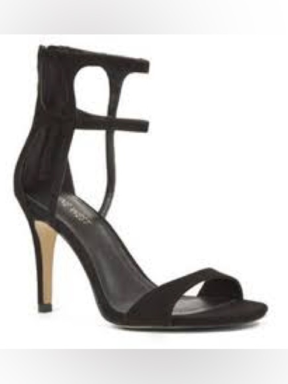 Nine West Black Strappy High Heel Sandals 7.5